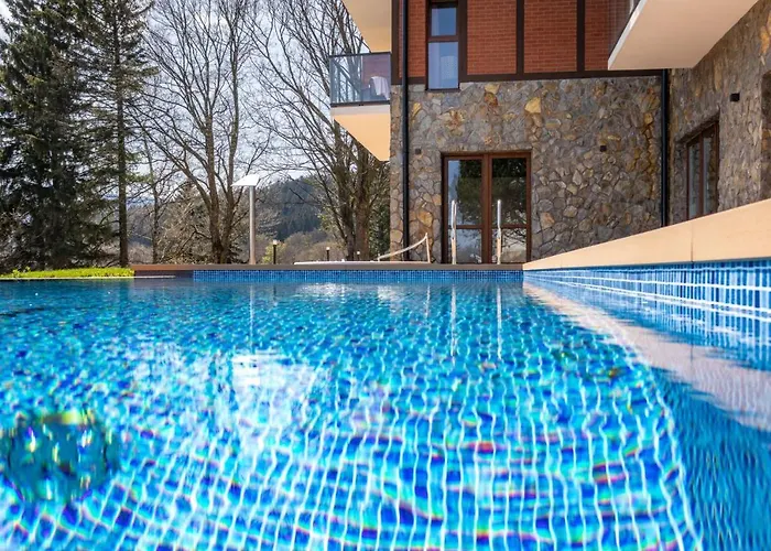 Appartement Przytulny Kat W Park W Budynku Z Basenem, Sauna, Jacuzzi