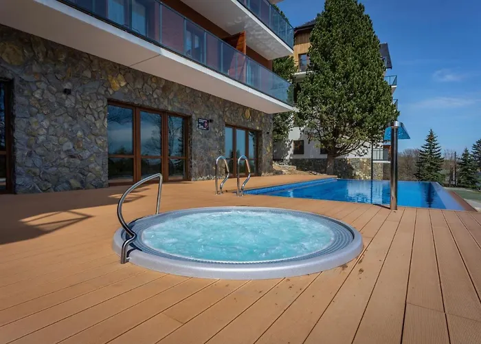 Przytulny Kat W Park W Budynku Z Basenem, Sauna, Jacuzzi *